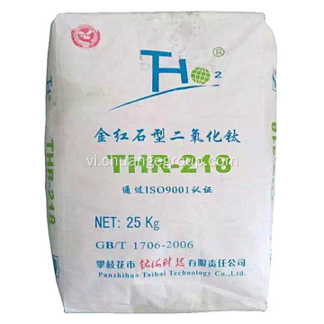 Titanium Dioxide rutile Thr 218 Lớp rutile